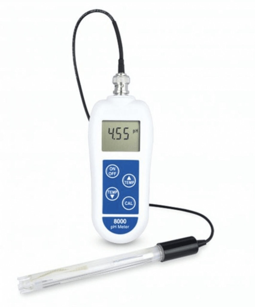 pH test meter